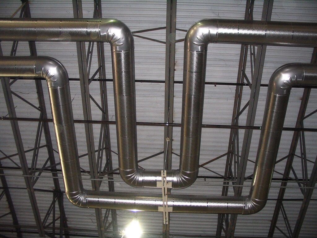 Industrial Air Duct System, Piping Design, Utility System Design, Piping Stress Analysis, Prince Engineering, Greenville South Carolina