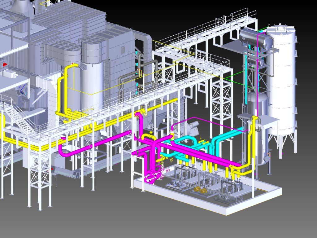 Piping Stress Analysis, Flue and Gas System Design, Piping Design, Utility System Design, Prince Engineering, Greenville South Carolina